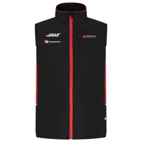 Haas Racing F1 2024 Men's Team Lightweight Vest - Black