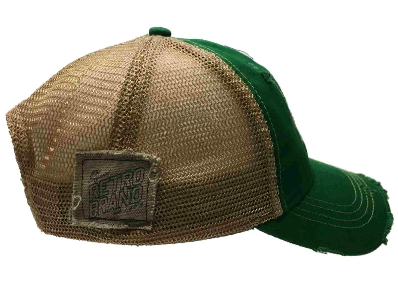 Hamm's Brewing Company Retro Brand Green Vintage Mesh Beer Adjustable Hat Cap