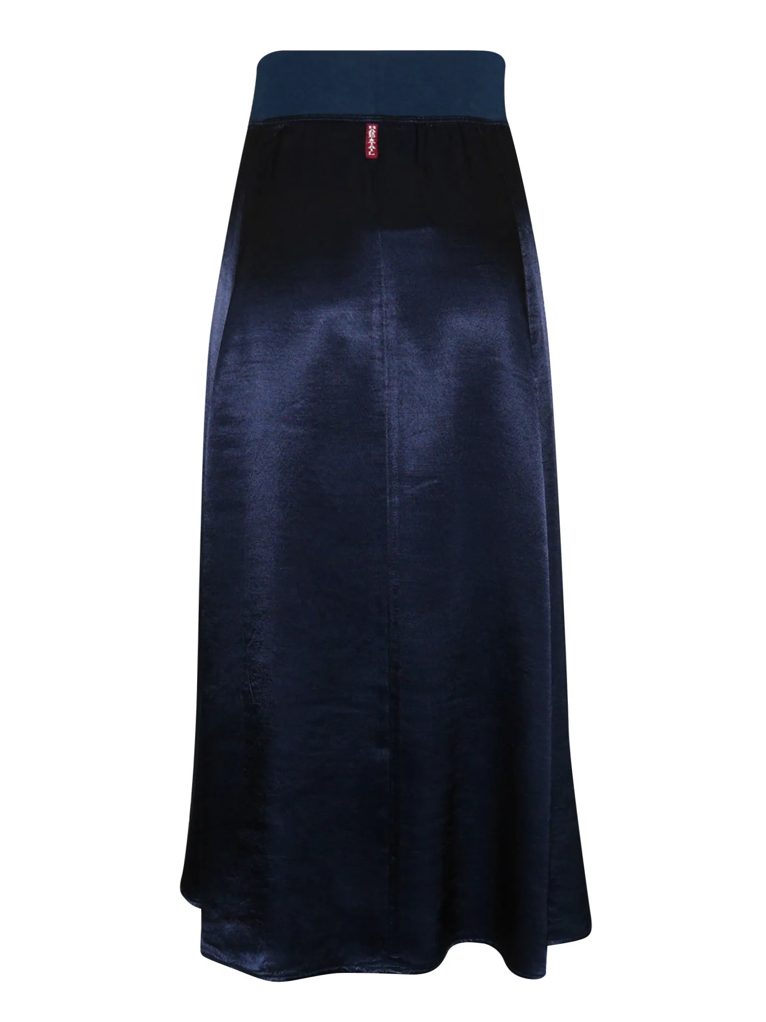 Hard Tail Princess Panel Satin Midi Skirt (Style: SAT-43)