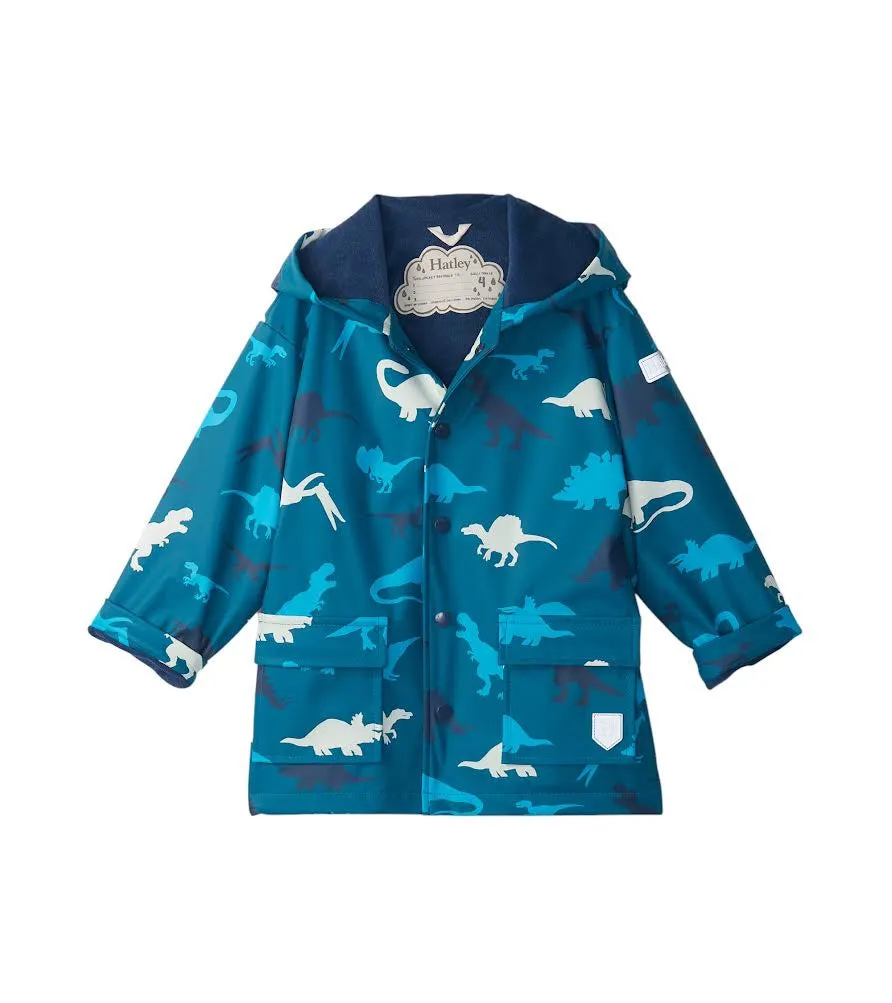 Hatley Real Dinos Colour Changing Raincoat F23DSK1336 5007