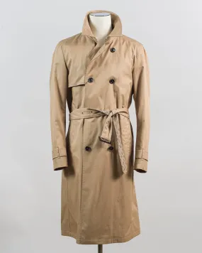 Herno Double-Breasted Trench Coat / Sand