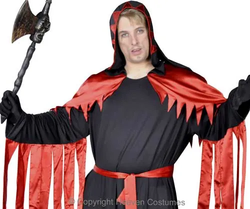 Horror Master Robe Mens Plus Size Halloween Costume