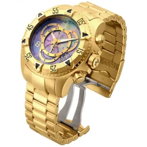 Invicta Men's Excursion Chronograph Gold Plated Stainless Steel Watch 80626