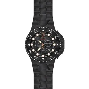 Invicta Men's Jason Taylor Chronograph Black Stainless Steel Watch 17842