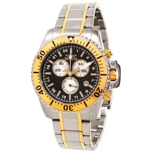 Invicta Men's Pro Diver Chronograph Two Tone  Stainless Steel Watch 11285