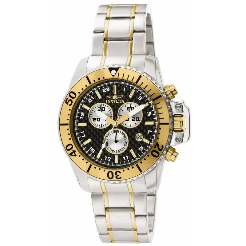 Invicta Men's Pro Diver Chronograph Two Tone  Stainless Steel Watch 11285