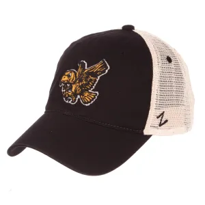 Iowa Hawkeyes Zephyr Black Mesh Snapback Relax Hat Cap