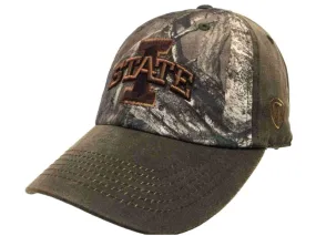 Iowa State Cyclones TOW Brown Realtree Camo Driftwood Adjustable Slouch Hat Cap