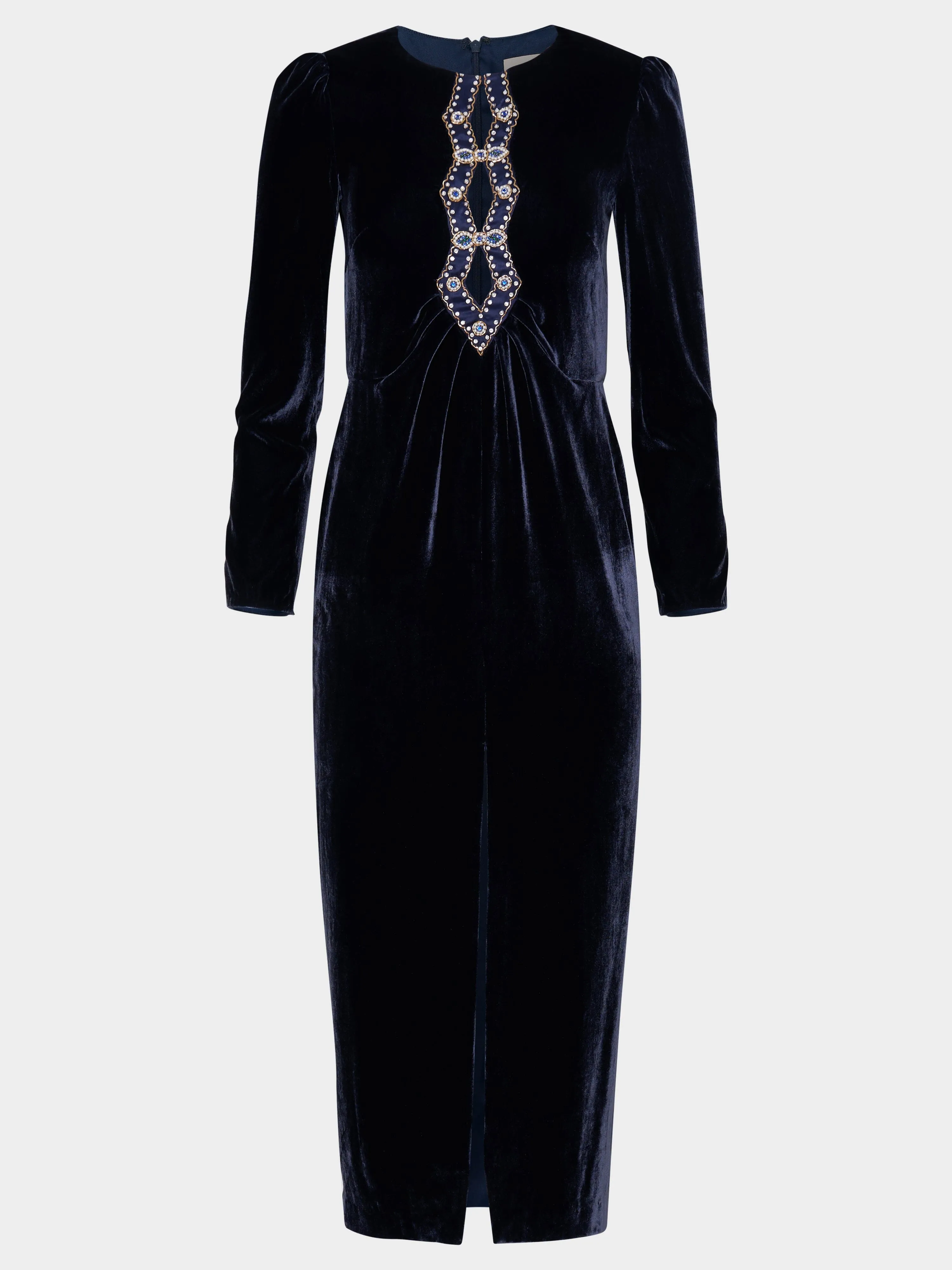 Jinx C Dress in Dark Navy Sapphire