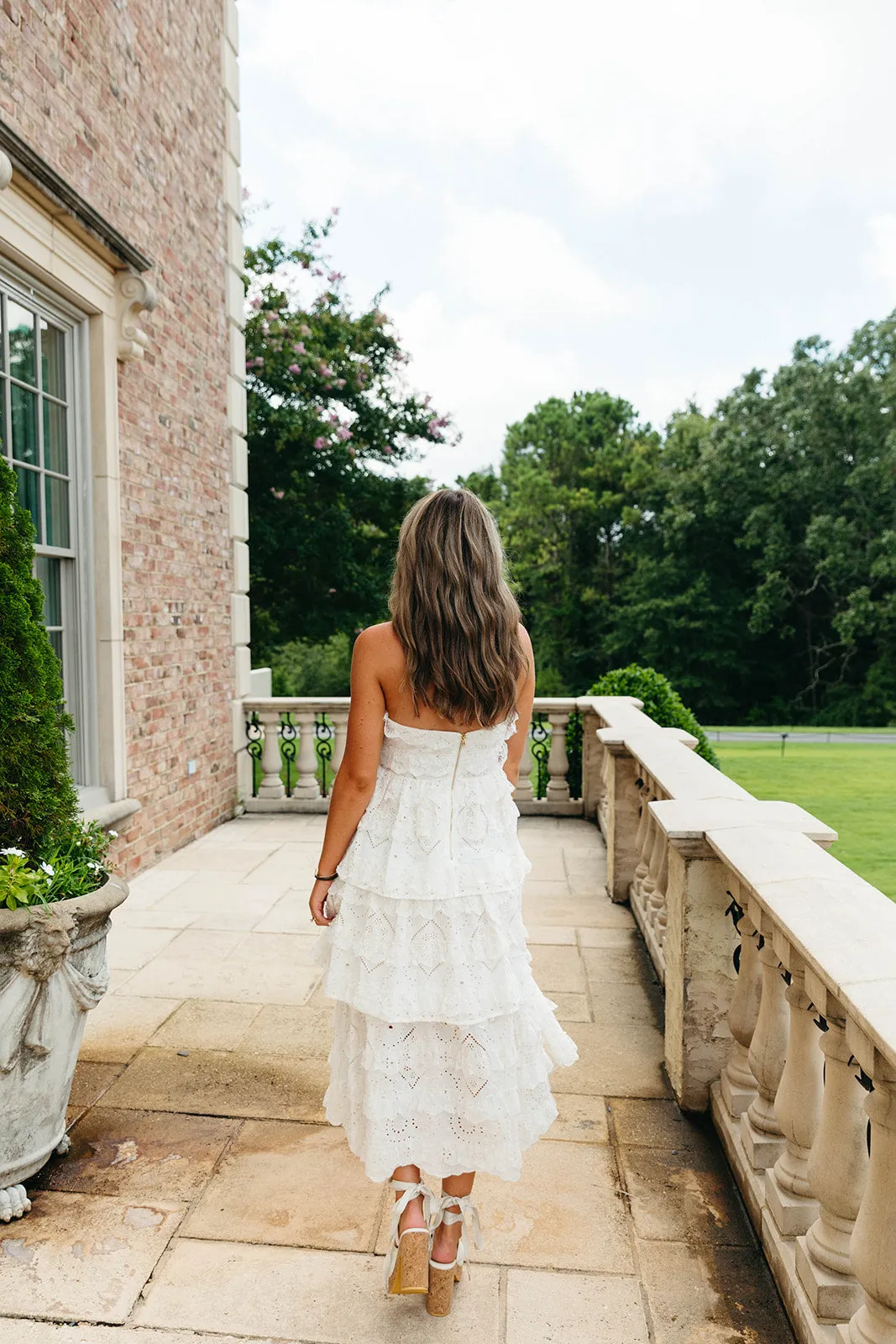 Kahlani Midi Dress - Off White