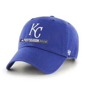 Kansas City Royals 47 Brand 2015 MLB Postseason Playoffs Relax Adjust Hat Cap