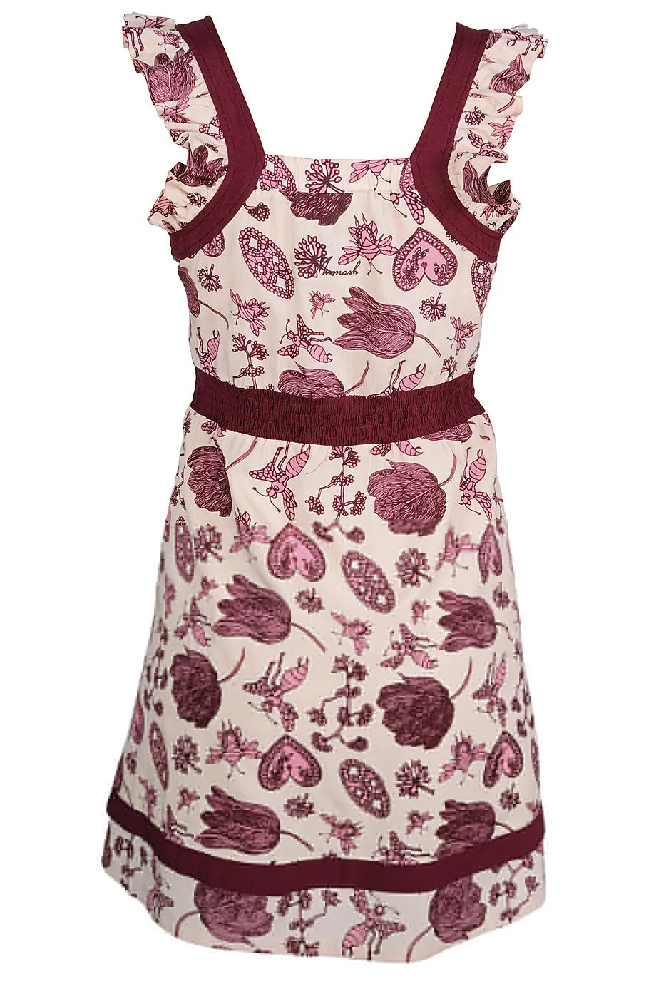 KELANG Bordeaux Dress