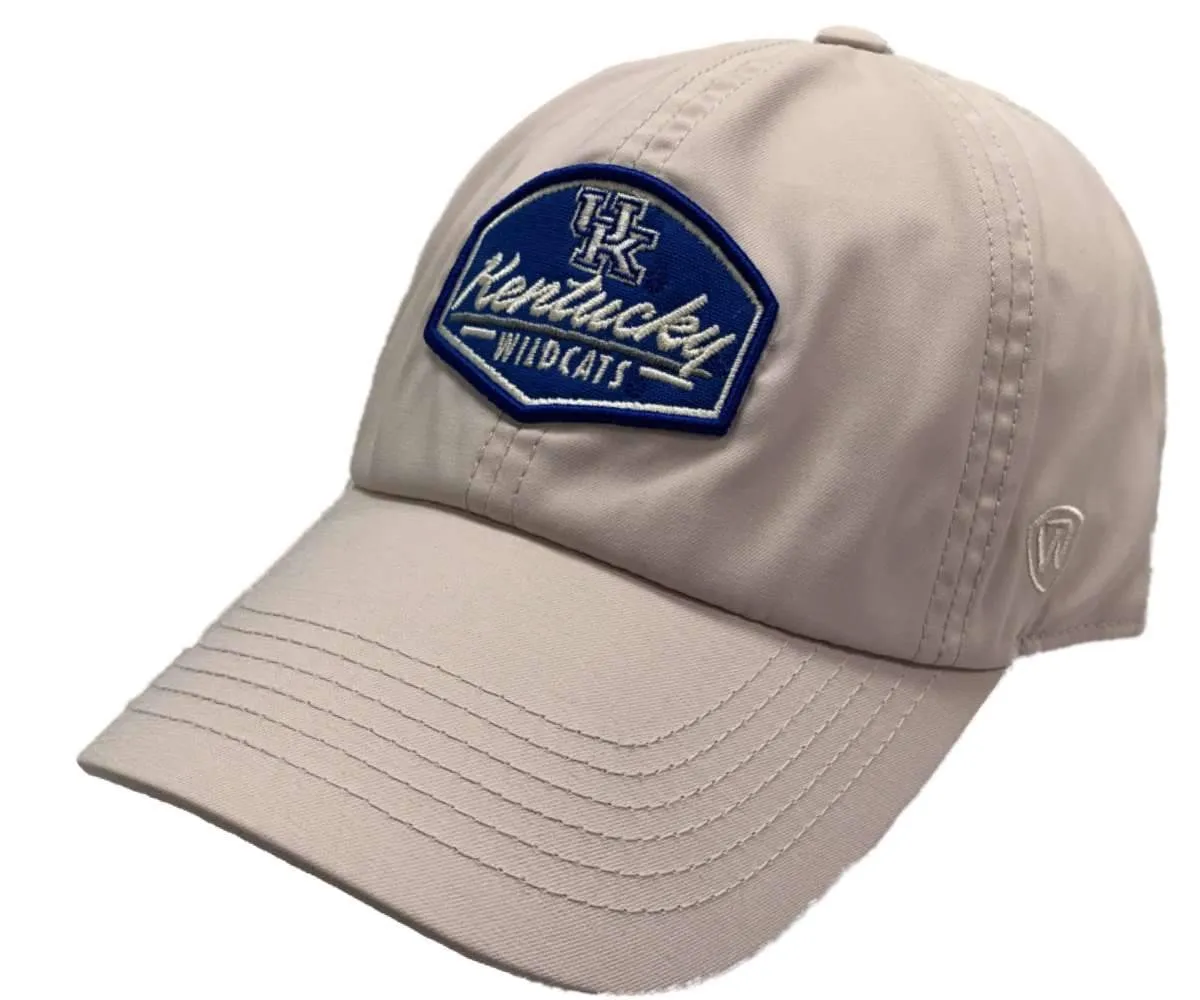 Kentucky Wildcats TOW Beige Lightweight "Onward" Style Adjustable Relax Hat Cap