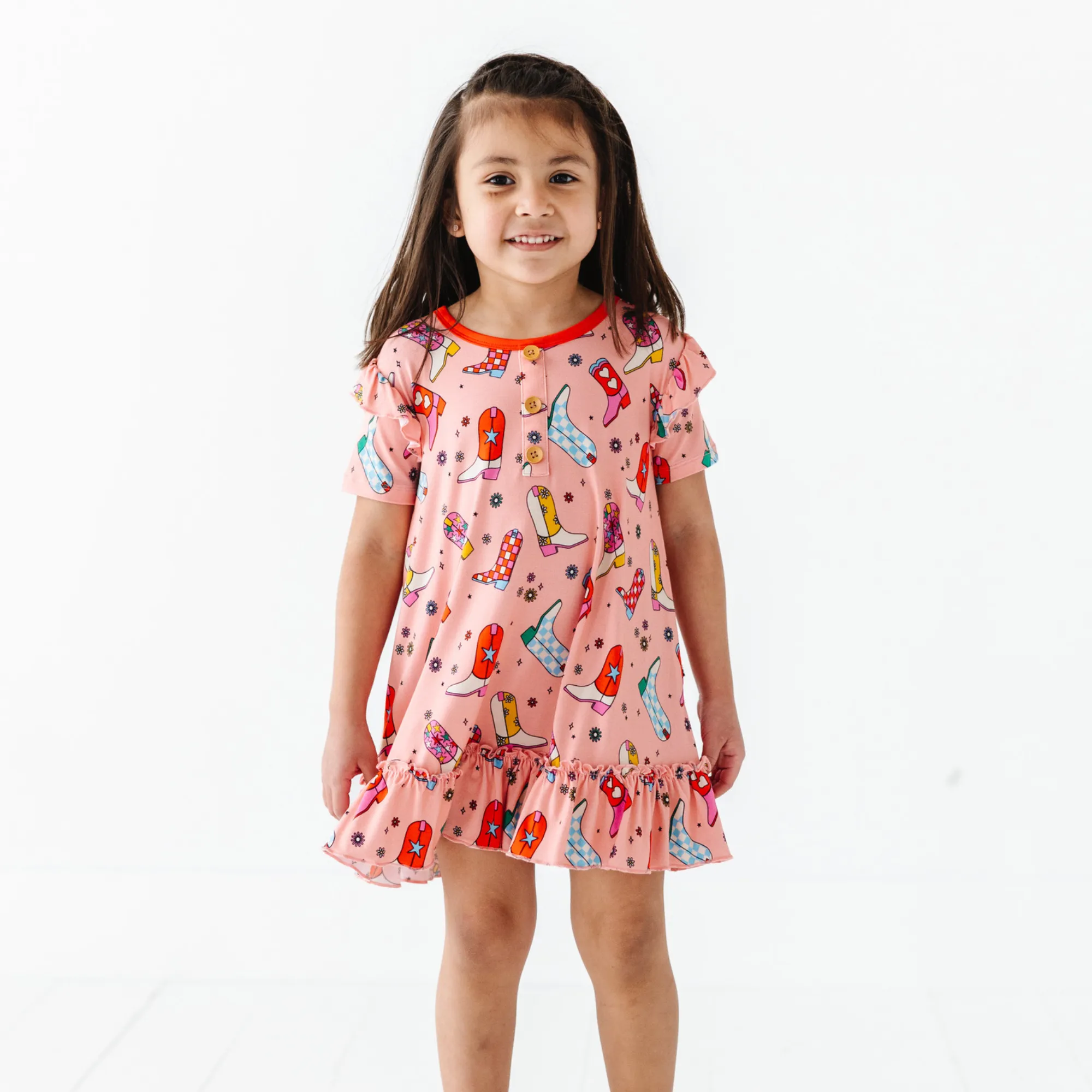 Let's Go (to bed) Girls Gown Toddler/Kids