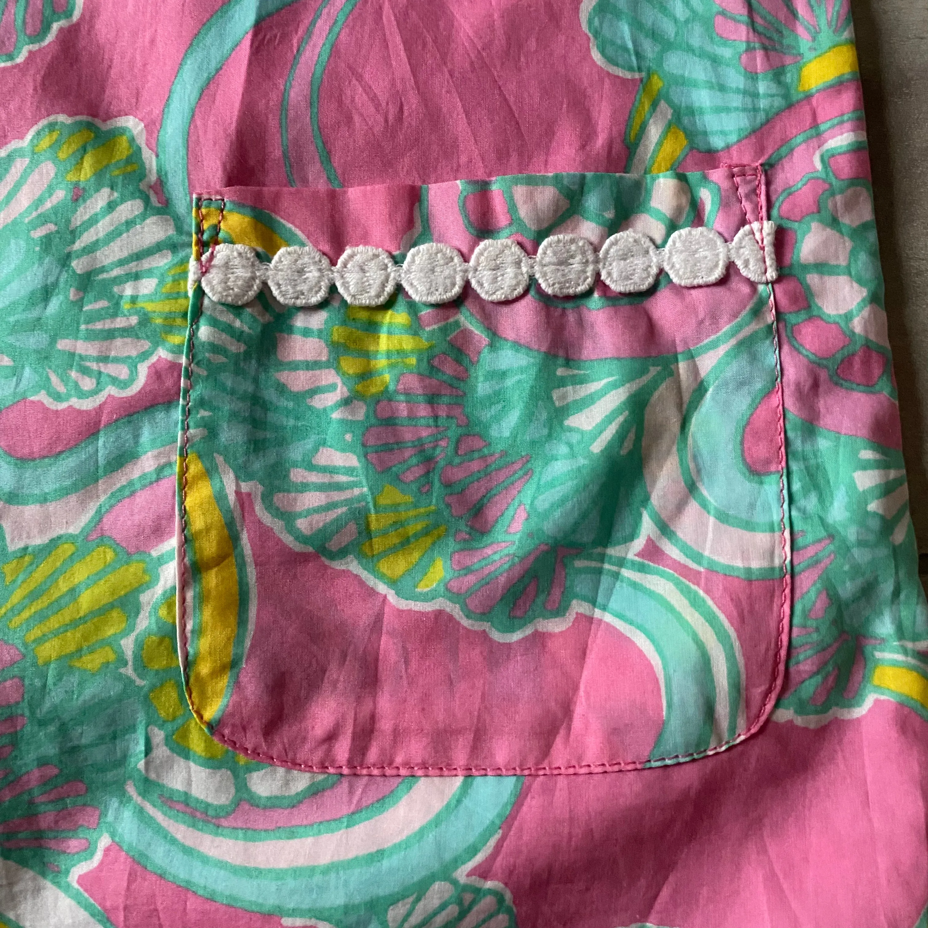 Lilly Pulitzer Pink Seashell Shift Dress