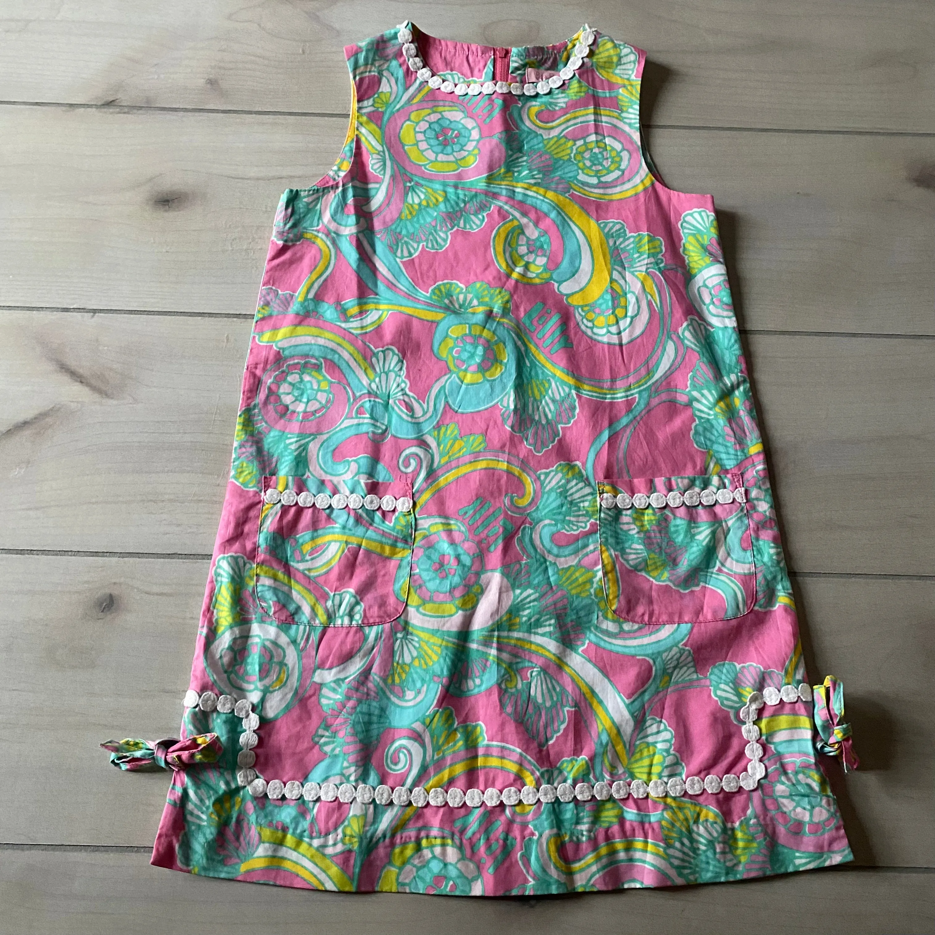 Lilly Pulitzer Pink Seashell Shift Dress