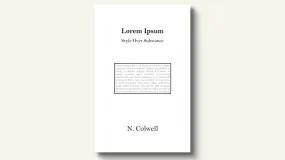 Lorem Ipsum by N. Colwell - Book