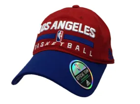 Los Angeles LA Clippers Adidas Red & Blue Adjustable Slouch Hat Cap