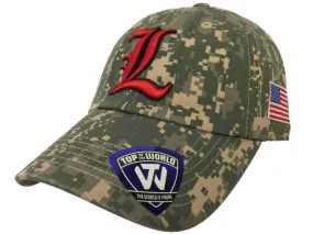 Louisville Cardinals TOW Digital Camouflage Flagship Adjustable Slouch Hat Cap