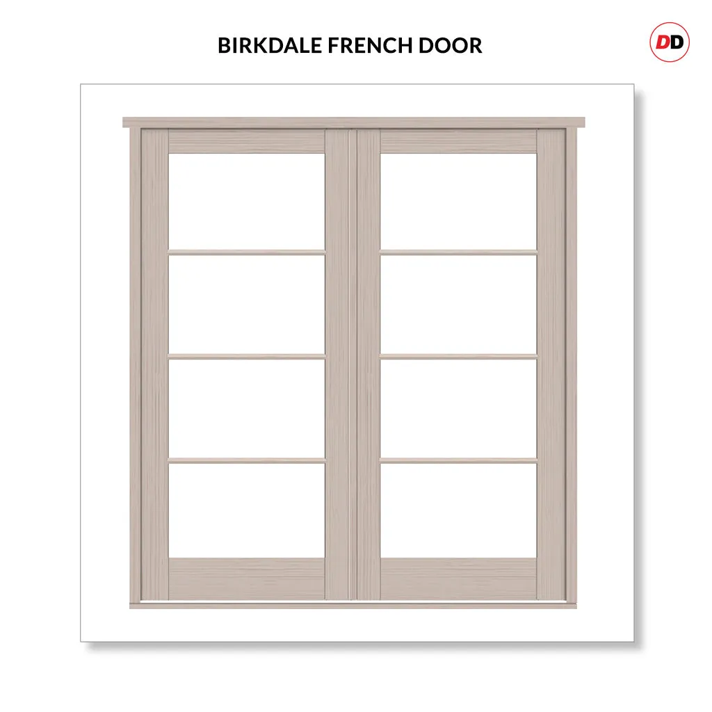 Made to Measure External Birkdale Heritage French Doors - 57mm Thick, Six Colour Options - Double Glazing