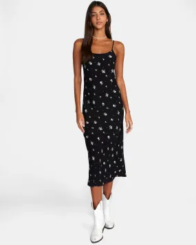 Maiden Midi Dress - RVCA Black