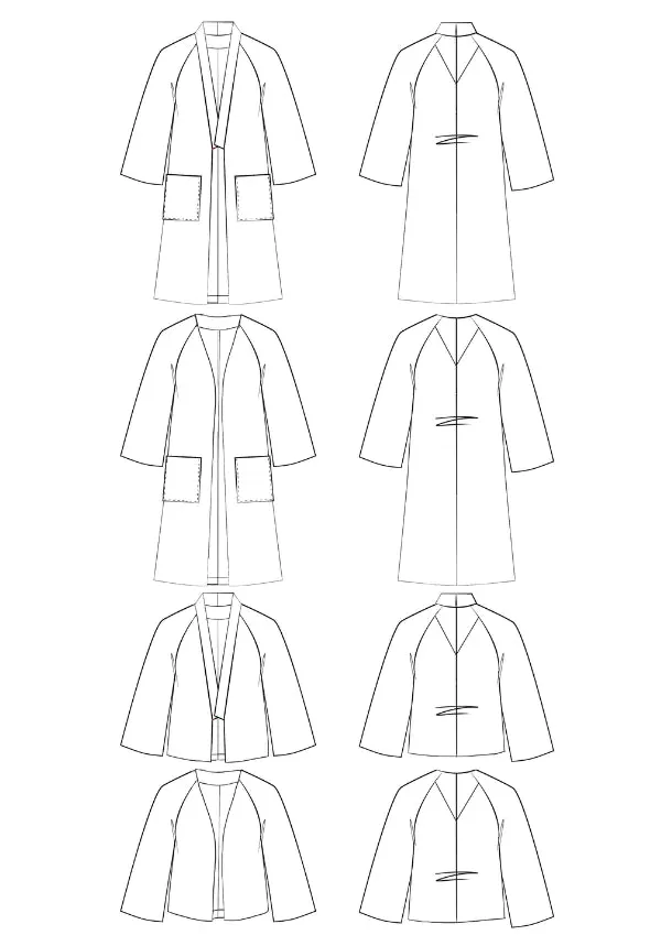 Maison Fauve - Nage Libre Jacket Sewing Pattern