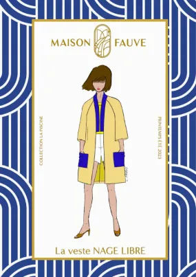 Maison Fauve - Nage Libre Jacket Sewing Pattern