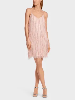 Marc Cain Collections Mini Dress With Feather Appliqué WC 21.64 W87 Col 212