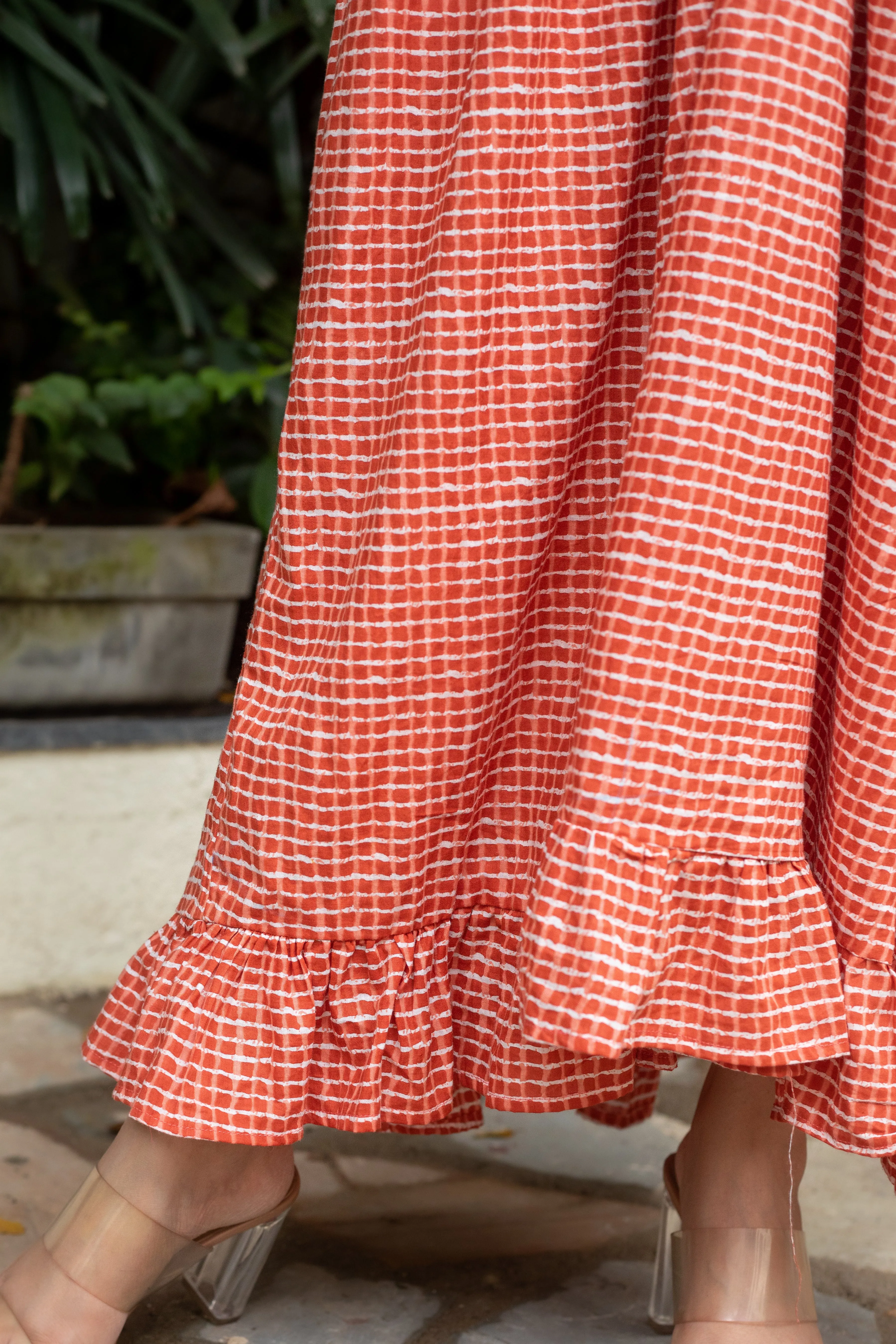 MARIGOLD PLAID DRESS