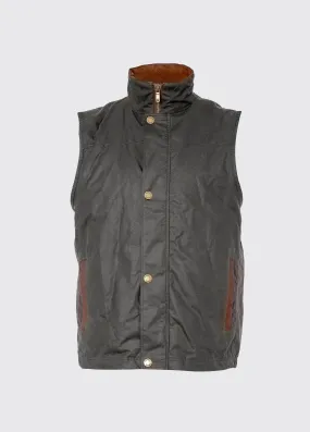 Mayfly Wax Gilet - Olive