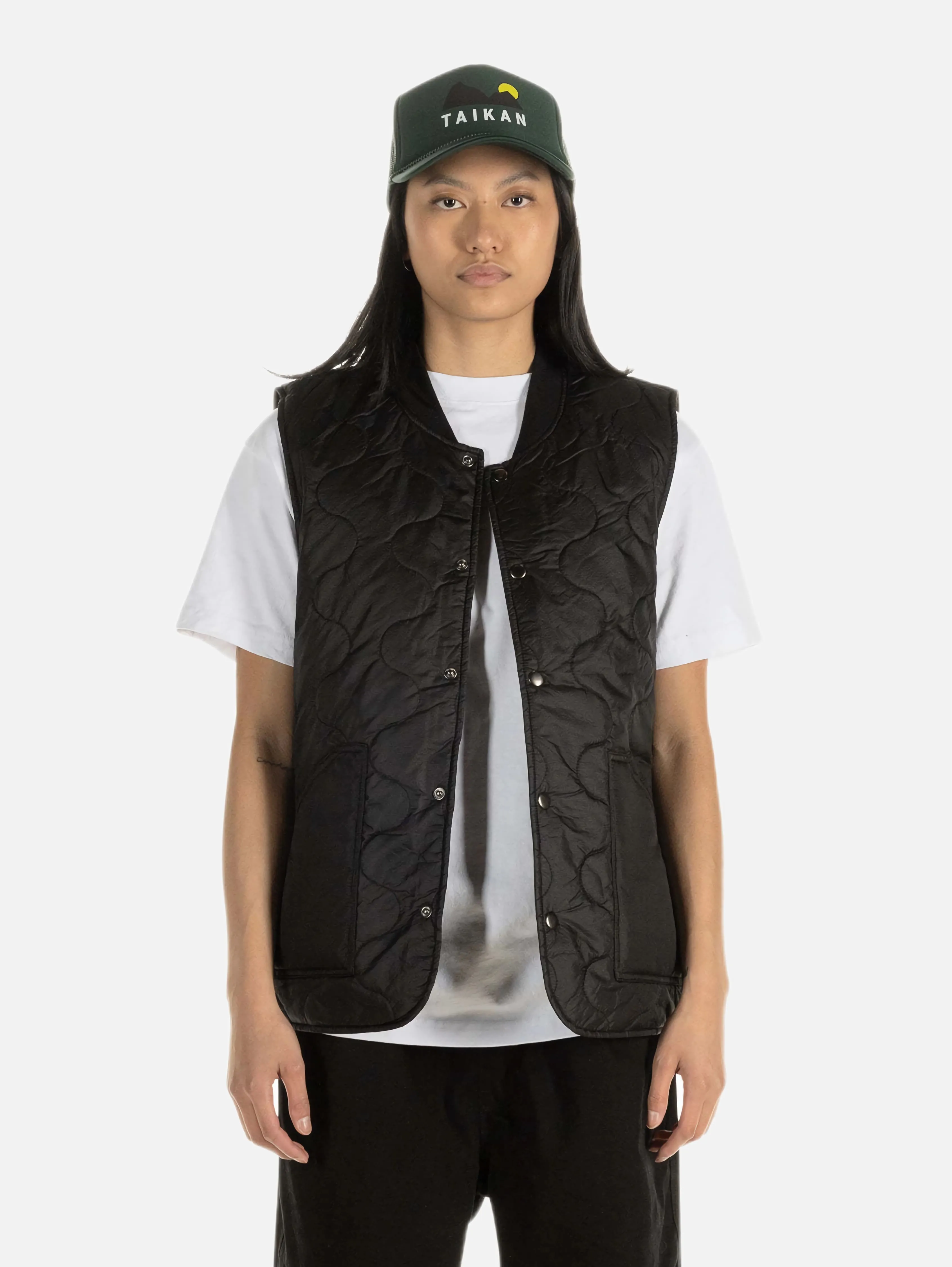 Midnight Quilted Gilet