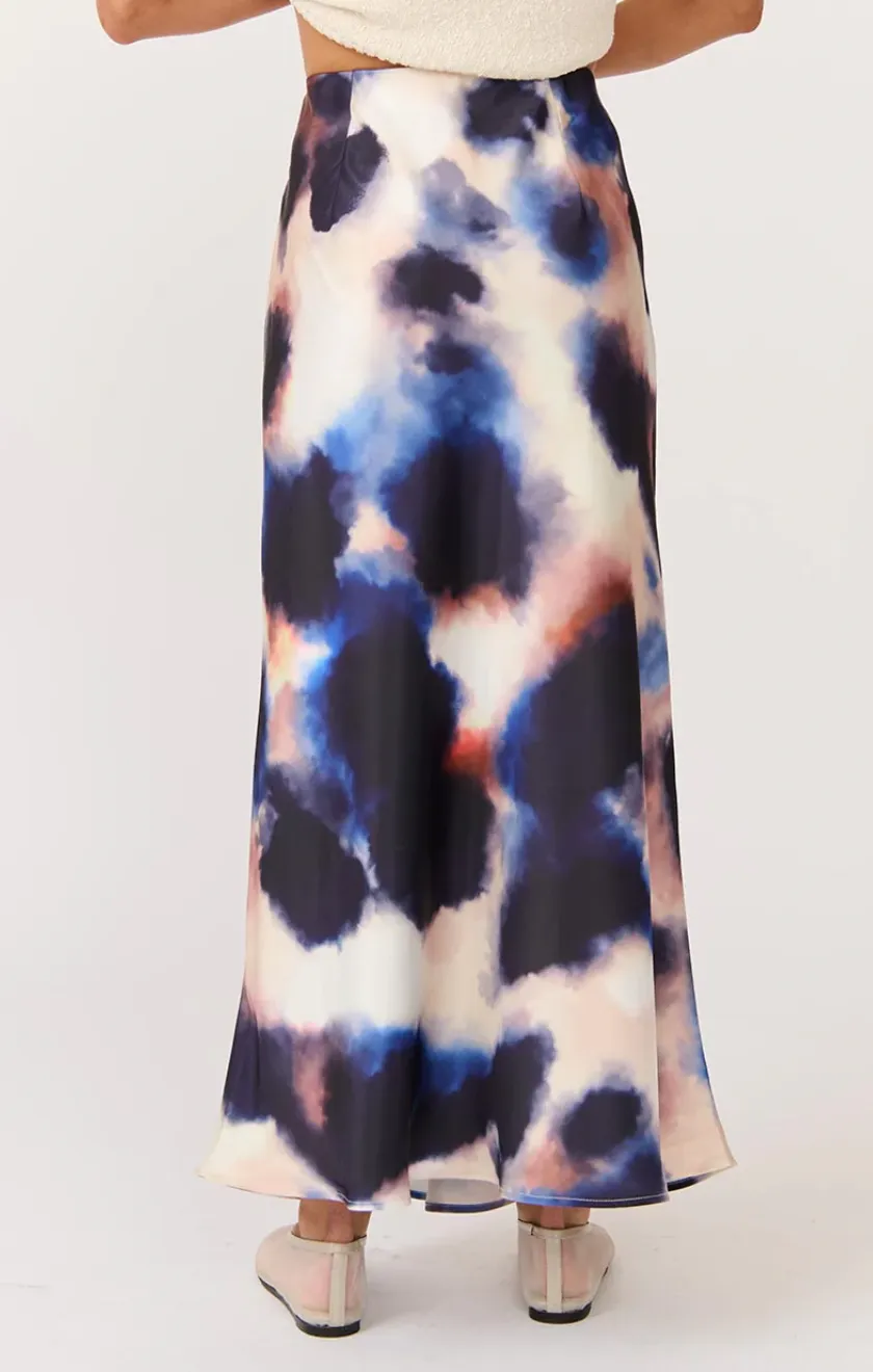 Millie Slip Dress, Ink Dye