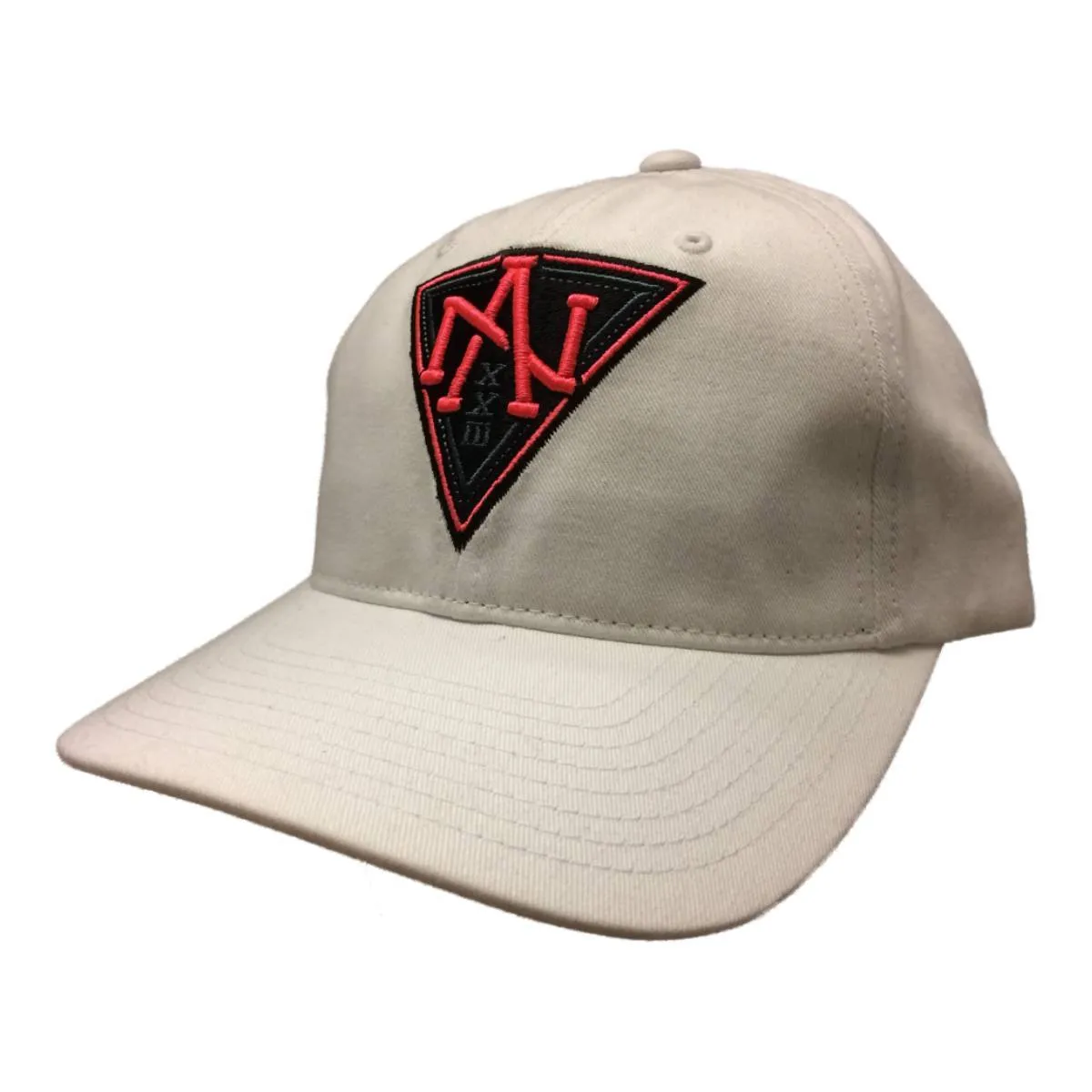 Mitchell & Ness XXIII White Neon Pink Black Adjustable Strapback Hat Cap