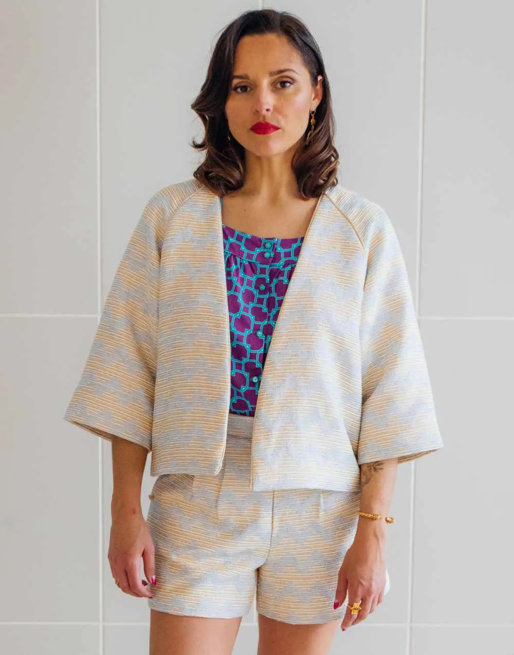 Nage Libre Jacket Sewing Pattern, Maison Fauve