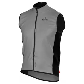 Norrsken Silver Men's Reflective Cycling Gilet