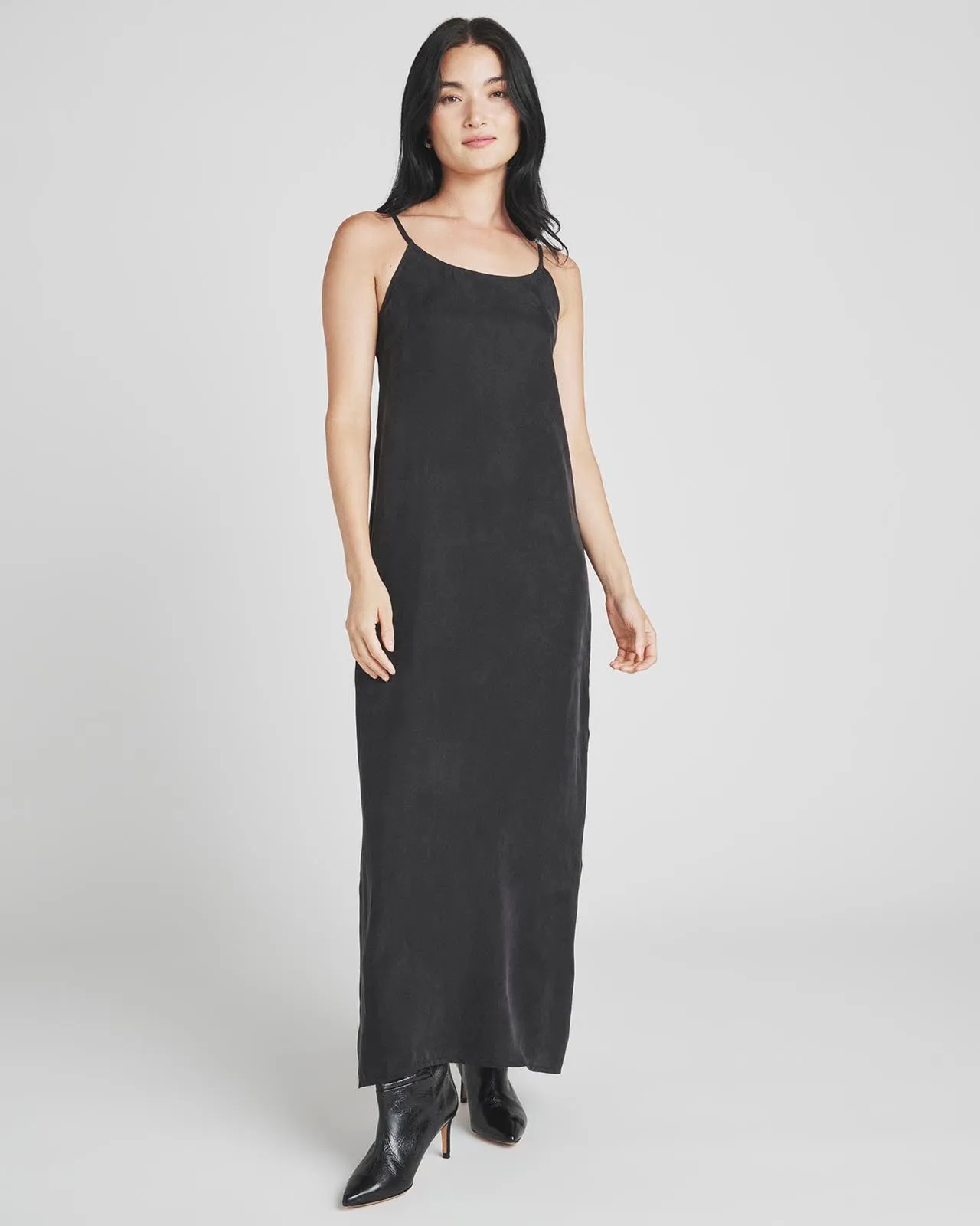 Orla Satin Midi Dress