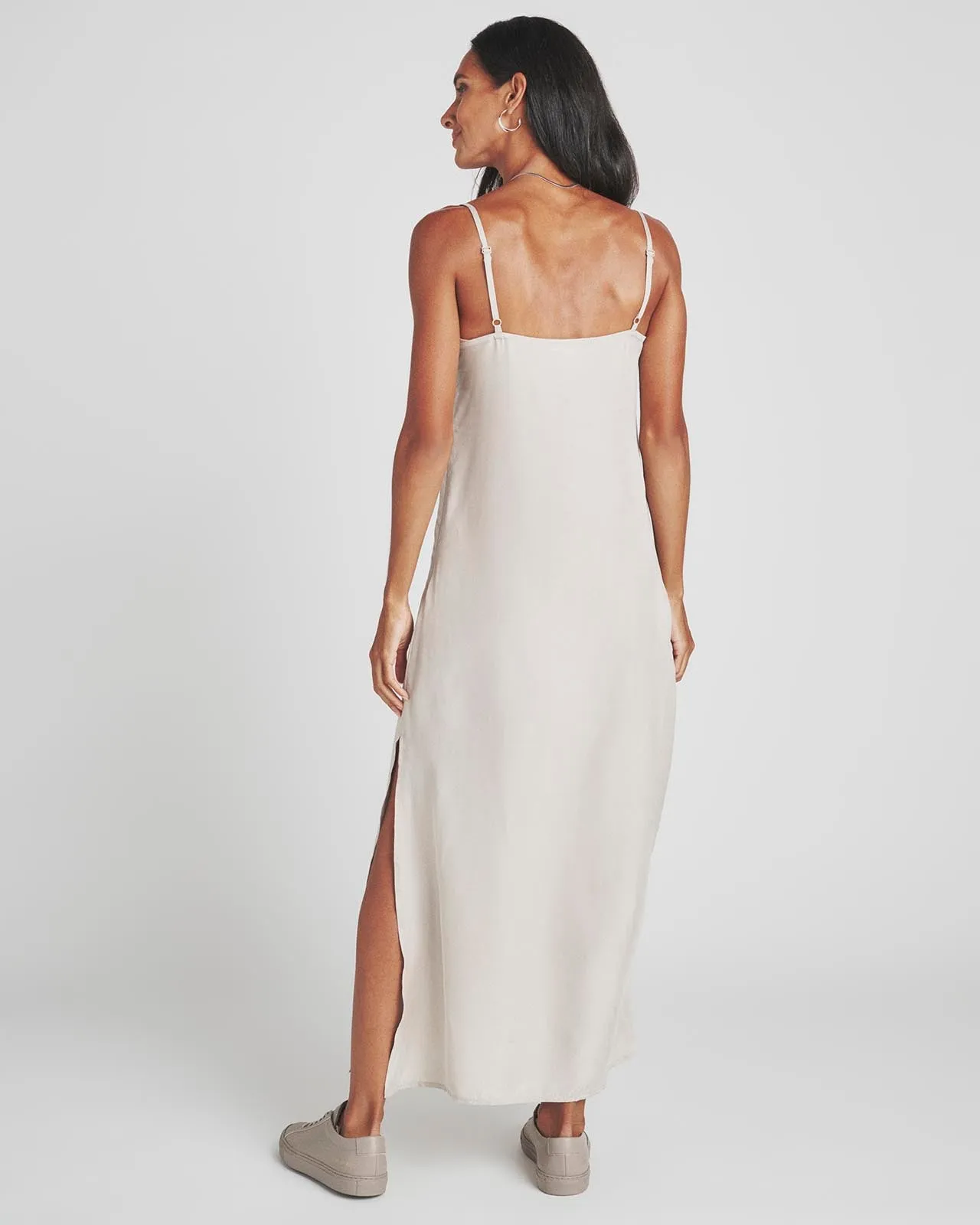 Orla Satin Midi Dress