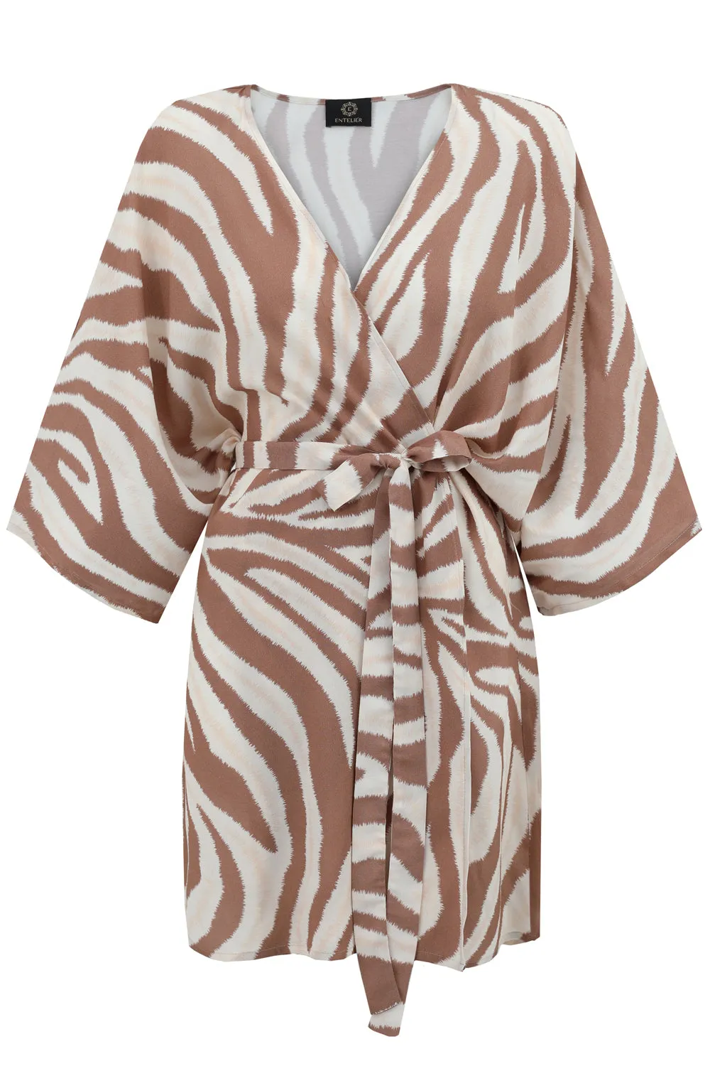 Pareo Dress Zebra Caramel