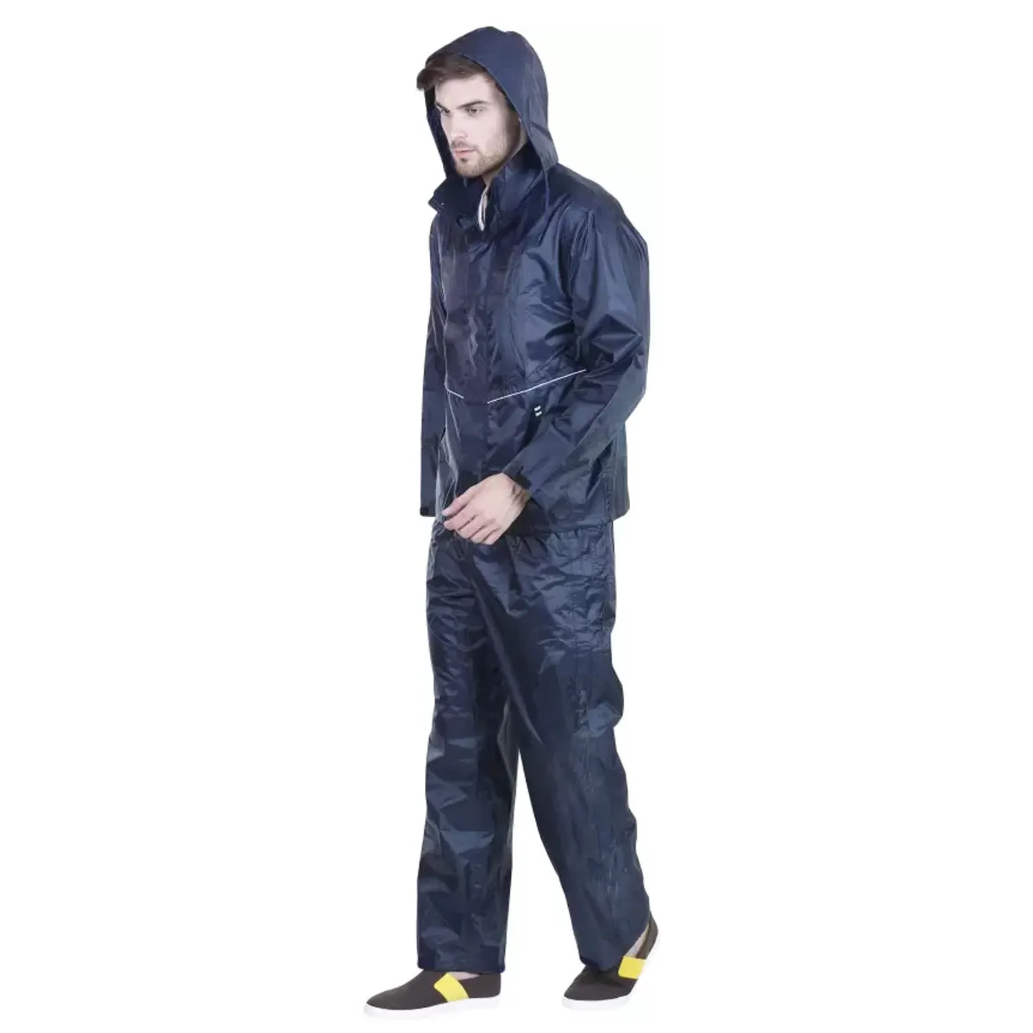 Prokick Sky Rider Rain Suit (Waterproof Jacket with Hood, Pant and Carrying Pouch)