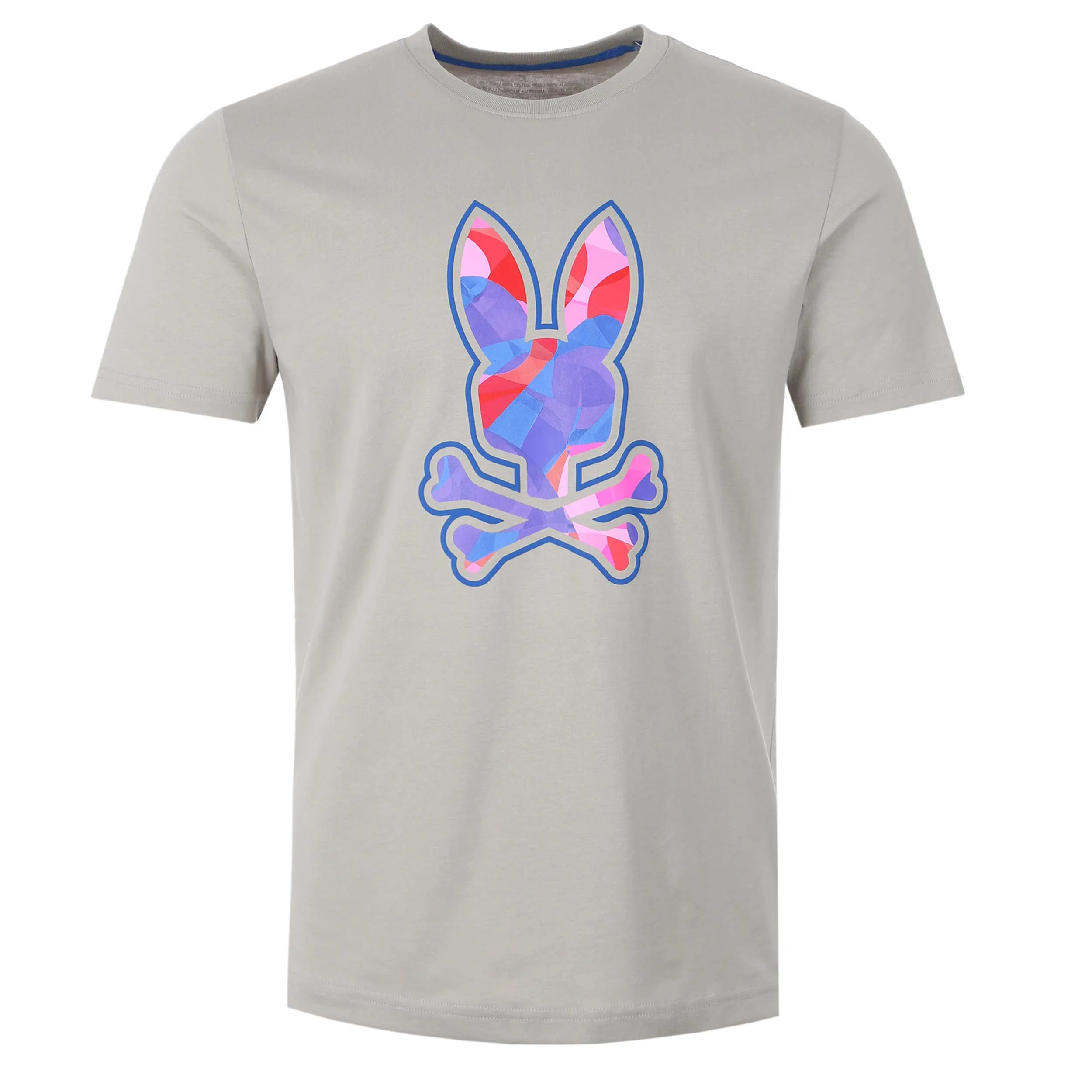 Psycho Bunny Norridge Graphic T-Shirt in Oyster