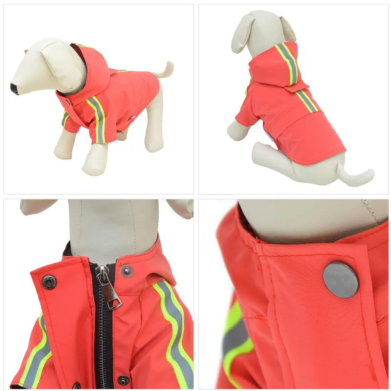 RED Dog Raincoat