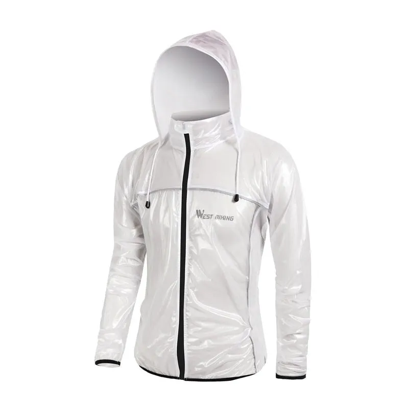 Reflective Cycling Raincoat Windproof Waterproof Windbreaker Bike Jersey Mountain Road Bicycle Bike Cycling Raincoat