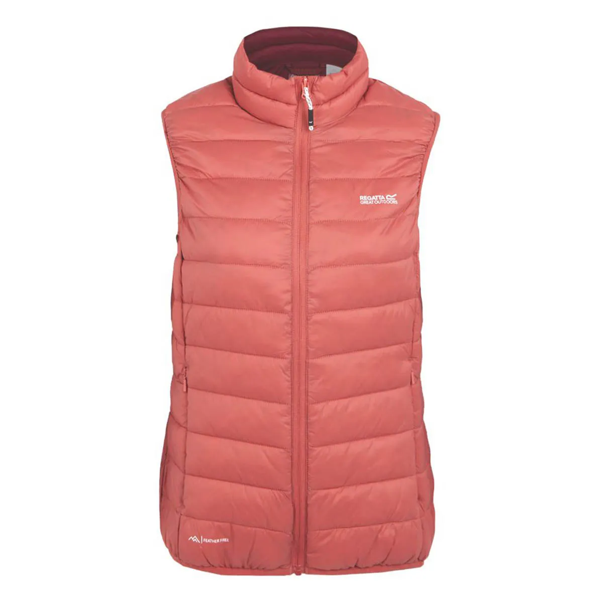 Regatta Womens Bodywarmer Vest Red 2 Pockets Lightweight Water Repellent Size 20