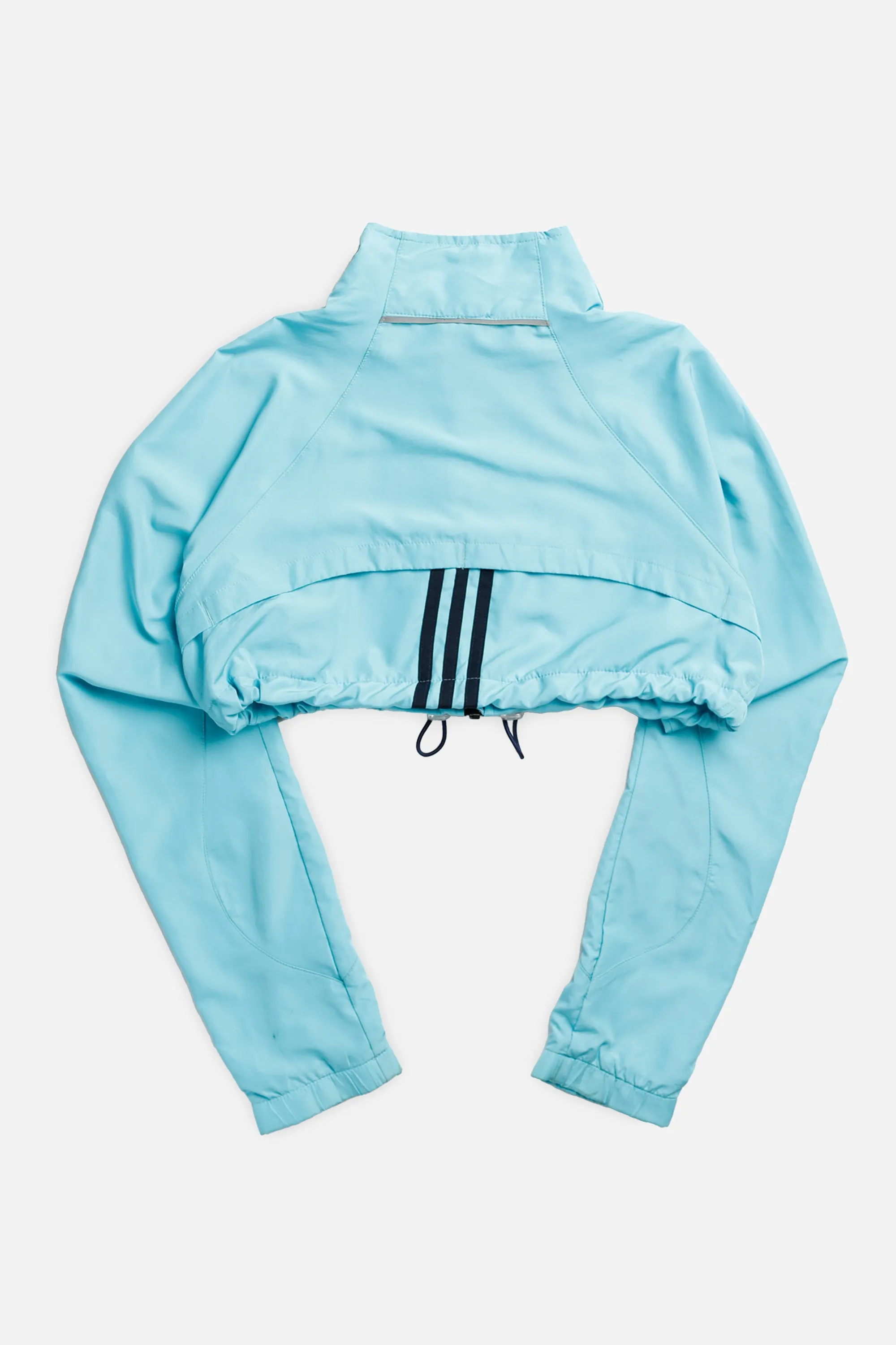 Rework Adidas Micro Crop Windbreaker - M