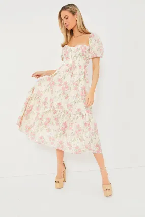 Rose Rosita Midi Dress