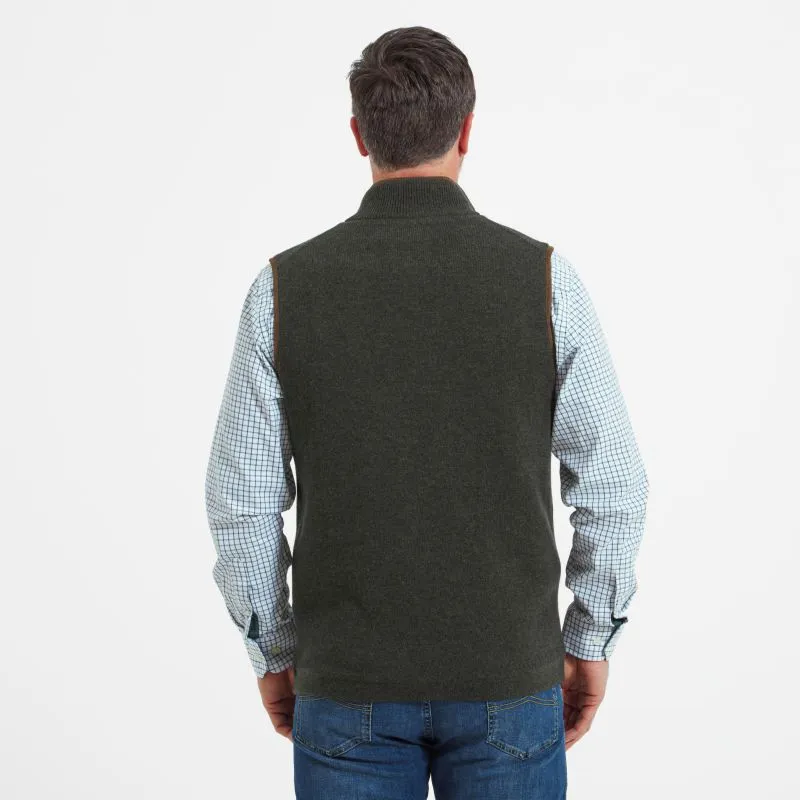 Schoffel Lambswool Aerobloc Gilet - Loden