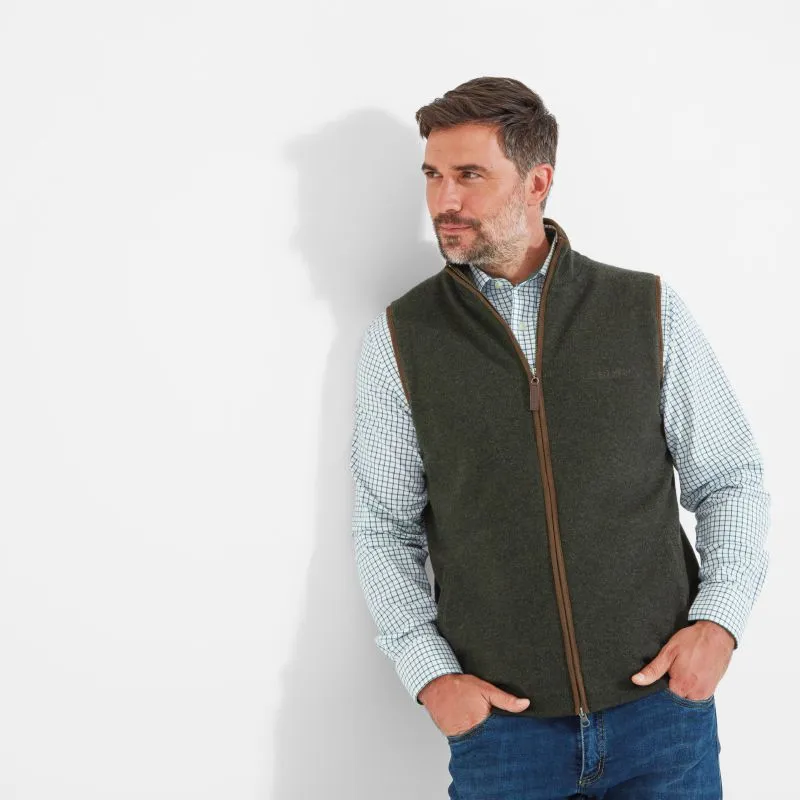 Schoffel Lambswool Aerobloc Gilet - Loden