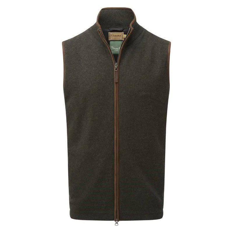 Schoffel Lambswool Aerobloc Gilet - Loden