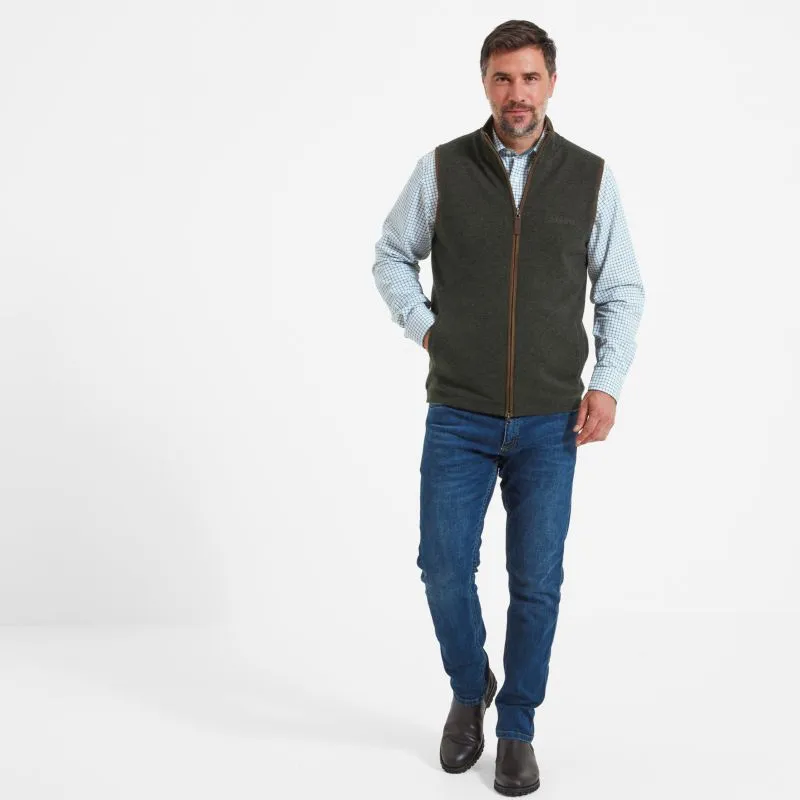 Schoffel Lambswool Aerobloc Gilet - Loden