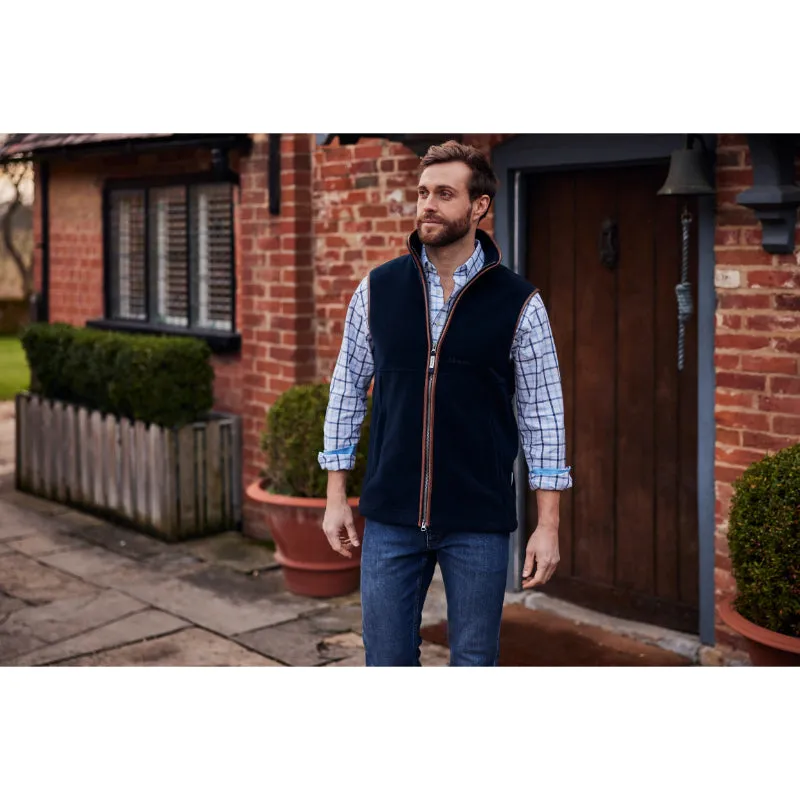 Schoffel Oakham Fleece Gilet - Navy